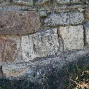 Click para ampliar. Pulsa en el nombre para ver la ficha. Detalle muralla Augustóbriga